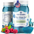 TrueSeaMoss Sea Moss Gel – Made in USA – Wildcrafted Seamoss, Fresh Fruits & Sea Vegetables – Blue Spirulina, Pack of 1 (Labels may Vary)