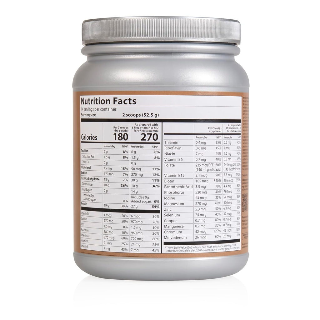 GoTrim Chocolate Protein Shakes Ready to Drink – High Protein, High Fiber, Meal Replacement, No Added Sugar, Gluten-Free, 14 Servings – Perfect for Weight Loss, Muscle Building, and Busy Lifestyles