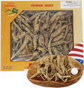 8OZ=227gm/box American Ginseng,Hand-Selected Wisconsin Farmed Ginseng Root | Long Small |美国威斯康辛州 长枝西洋参 花旗参 礼盒装 |Cultivated Wisconsin American Ginseng WI 063# Box