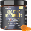 Creatine HCL Gummies 750mg, Chewable Gummies for Men & Women, Sugar-Free, Vegan, HCL Creatine for Active Lifestyle, Strawberry Flavor, 90 Count