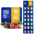 Tiesta Tea 2025 Advent Calendar, 24 Unique Loose Leaf Blends, Limited Edition Holiday Tea Gift Set, Perfect Variety Pack for Tea Enthusiasts
