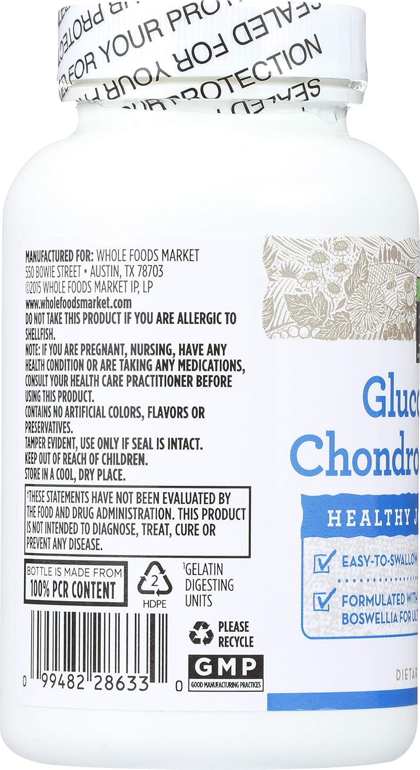 365 by Whole Foods Market, Glucosamine Chondroitin & MSM, 120 ct