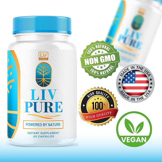 (5 Pack) Liv Pure, Liv Pure Reviews, Liv Pure Pills, Liv Pure Pills Reviews, Livpure, Liv Pure Capsules Liver, LivPure Pill Now in Capsules, 300 Capsules for 150 Days.