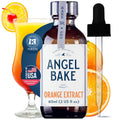 Pure Valencia Orange Extract, Five Times Strength – Perfect for Baking, Mixology & Culinary Creations – Natural Flavoring, Keto Friendly, Vegan, Gluten Free (2 Oz Extract with Latex-Free Dropper)