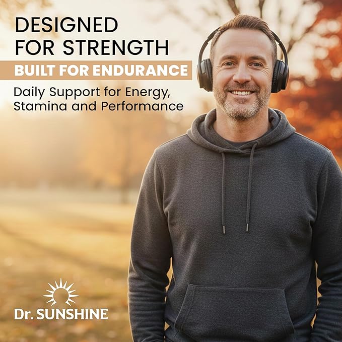 DR. SUNSHINE Forged Testosterone Supplement for Men –14 in 1 Natural Male Strength with Shilajit, Ashwagandha,Tongkat Ali-Muscle Builder Testosterone Booster for Mens-2 Month (120 Capsules)