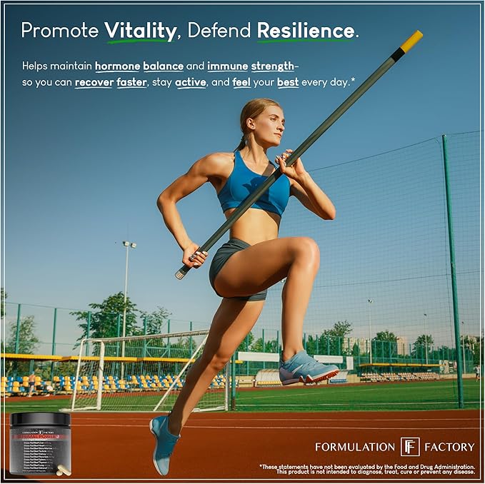 Formulation Factory Primal Power 10-in-1 Grass-Fed Organ Supplement with Beef Liver, Heart, Marrow, Testicle, Kidney, Supports Vitality, Hormones, Energy, Immunity (6 Month Supply, 360 Capsules)