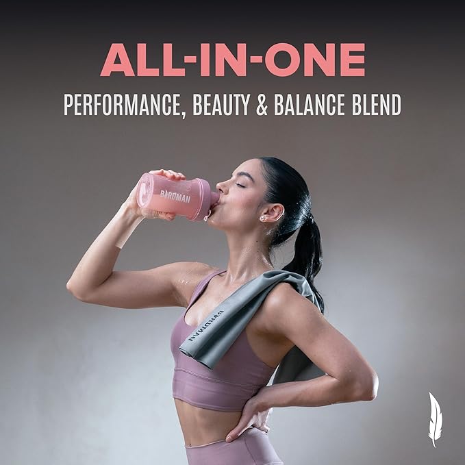 BIRDMAN Creatine for Women | Creatine Monohydrate Powder with Myo & D-Chiro Inositol, Hyaluronic Acid, Zinc, Electrolytes and Vitamins | Sugar Free, Pink Lemonade | 30 Servings