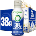 Orgain 38g High Protein Shake, Dairy Isolate Protein Milk, Vanilla, 6g BCAAs, 1g Sugar Per Serving, Meal Replacement, Ready to Drink, Keto Friendly, Gluten-Free 14 Fl Oz (Pack of 12)