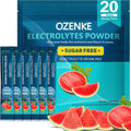 Electrolytes Powder Packets, Hydration Packets, Electrolytes Sugar Free, Portable Electrolyte Drink Mix for Rapid Hydration, No Sugar & Low Sodium | 0 Calorie | Watermelon Flavor | 20 Sticks