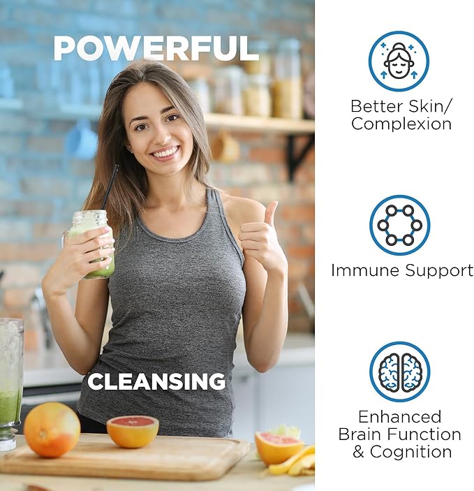 Nutrivein Premium Liposomal Glutathione Supplement 700 mg - 60 Caps - Pure Reduced Glutathione Setria - Master Antioxidant - Cell Protection, Cleansing, Liver, Brain, Vitality, and Defenses