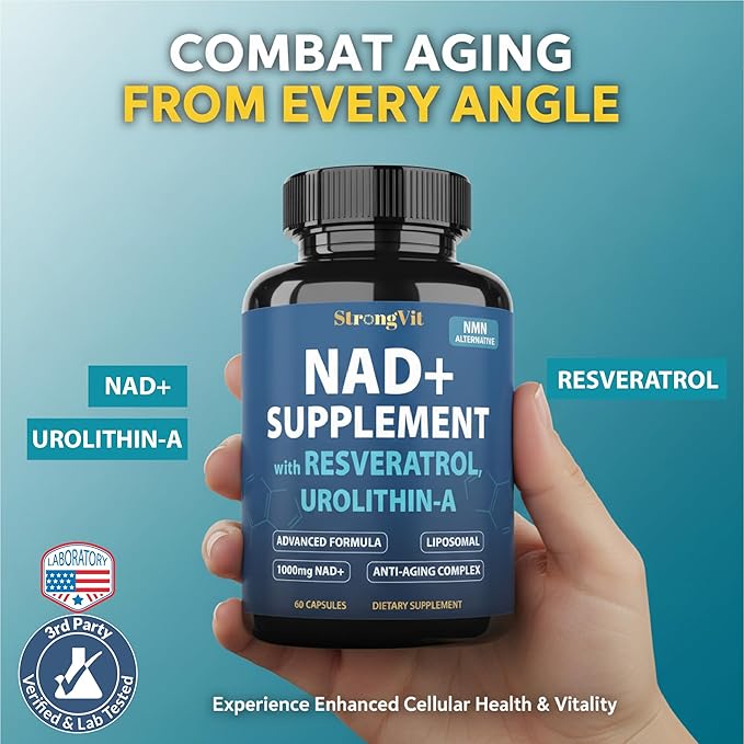 Sea Moss Supplement & NAD with Urolithin Bundle (120 Capsules)