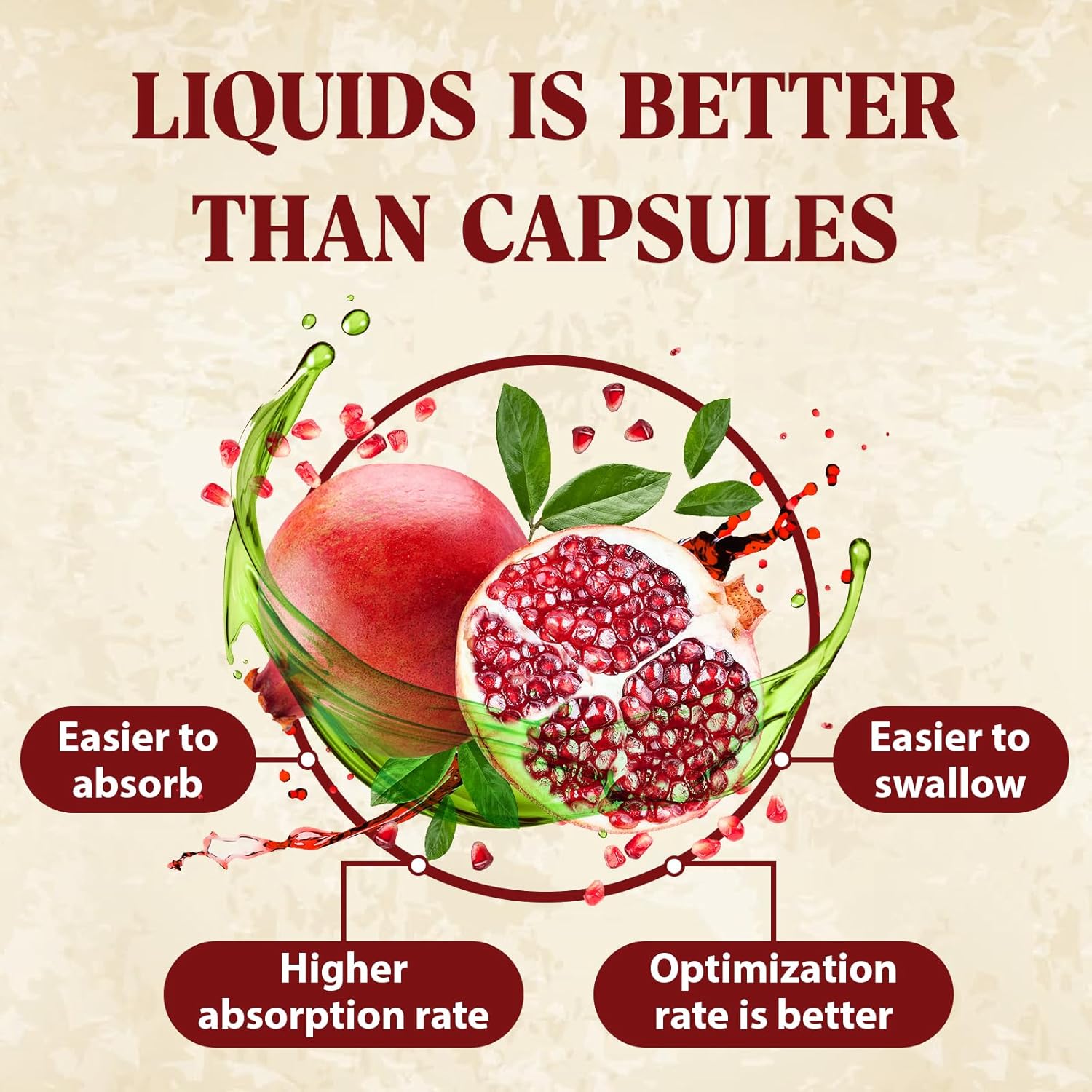 Urolithin A 2000mg Liquid Drops - 60ml (2 Fl Oz)