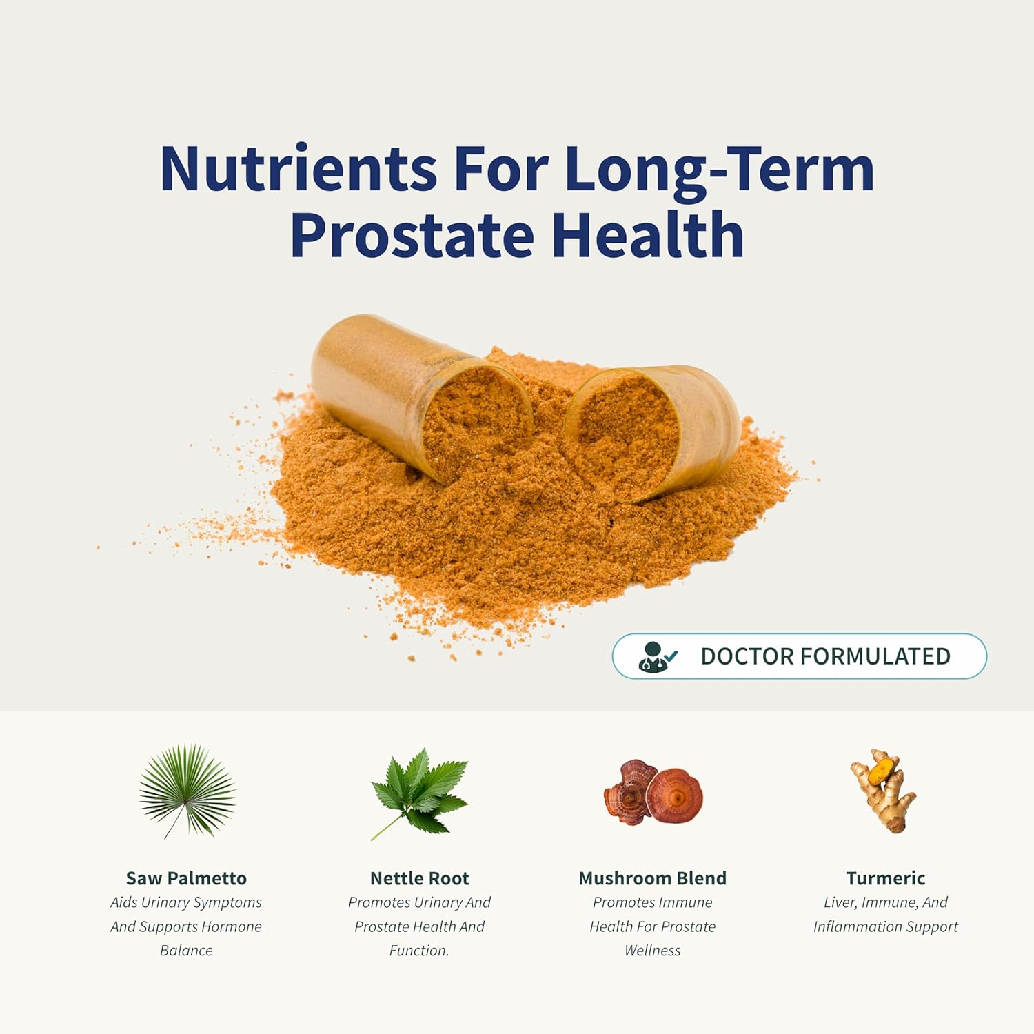 Snap Supplements Prostate Health Support Supplement, Saw Palmetto for Men Plus Stinging Nettle Root, Magnesium Citrate, Zinc and Plant Sterols, Supports Male Urinary Tract Health, 90 Capsules