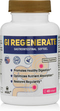 MEBO GI Regenerate 40 Softgels - Supports Gut Lining & Digestive Health, and Intestinal Balance with Research-Backed Ingredients for Inflammation & Gut Wall Integrity GIRegenerate (1)