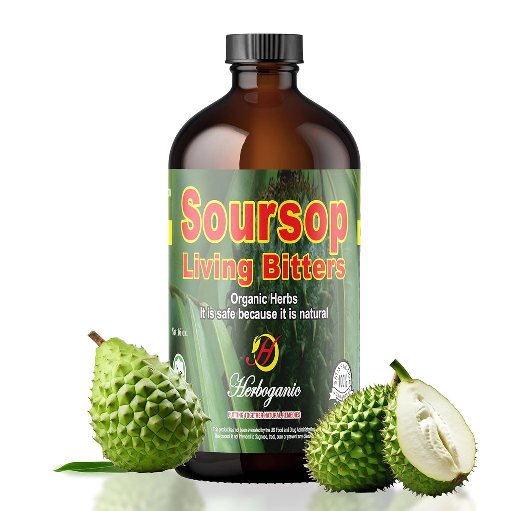 Herboganic Soursop Living Bitter (16 Ounce, 1)