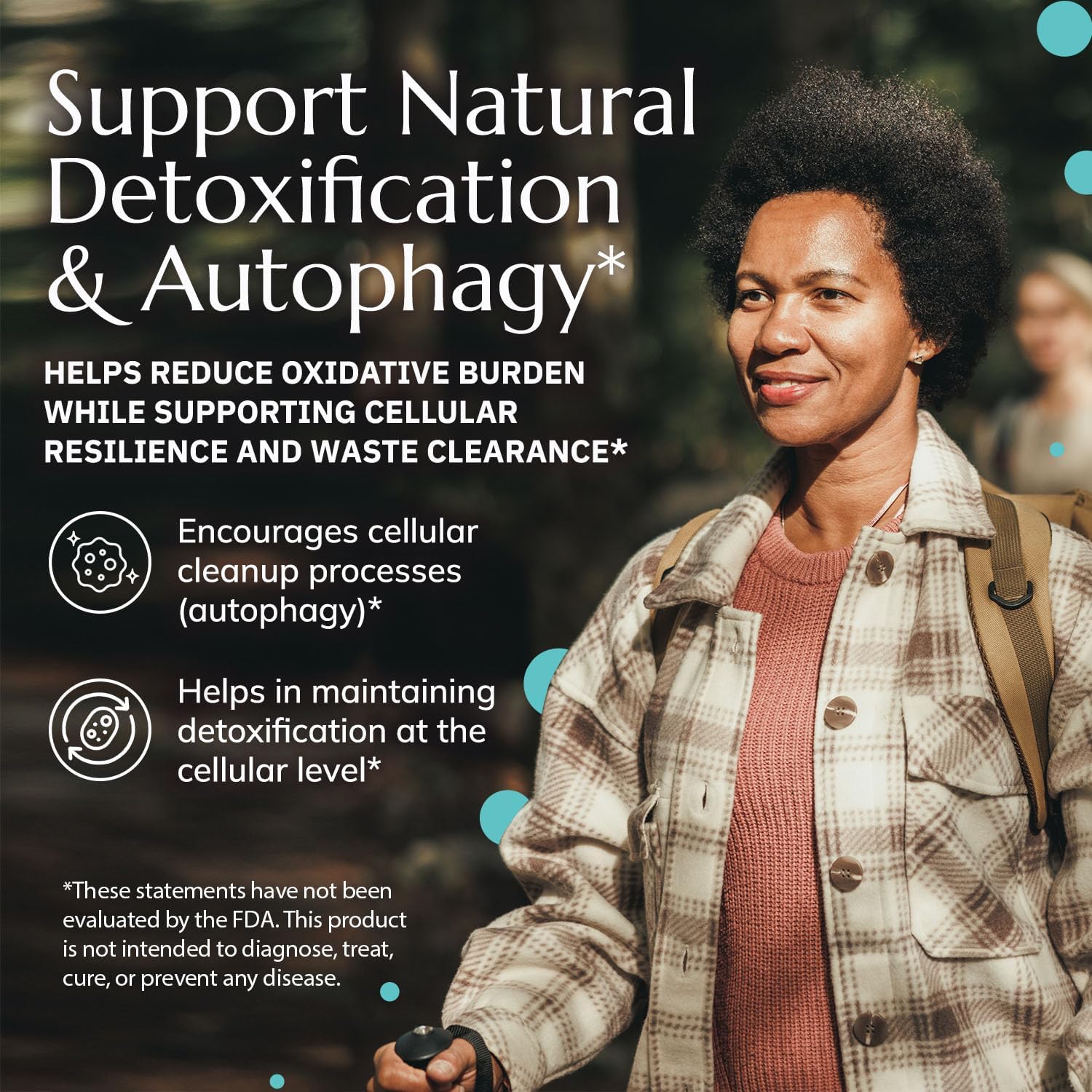 NAS Enhancer - Advanced Antioxidant & Energy Supplement – Supports Cellular Detox & Defense, Metabolic Balance & Longevity with NRF2 Activator, Turmeric, Piperine & Glutathione - 60 Veg Capsules