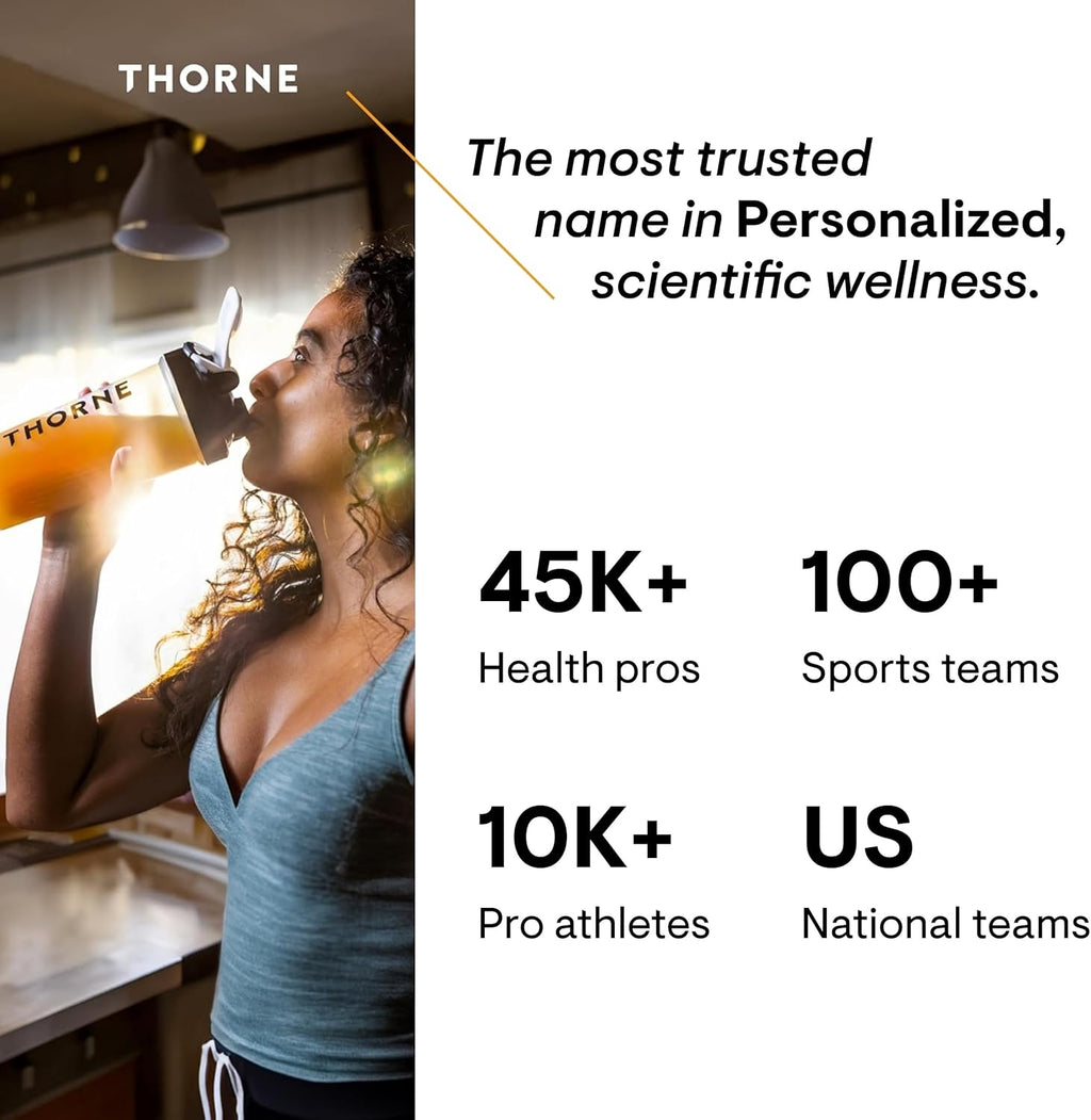 THORNE Chromium Picolinate - Essential Mineral Supplement for Healthy Metabolism Support* - Supports Carbohydrate Cravings* - Dairy, Soy & Gluten-Free - 60 Capsules