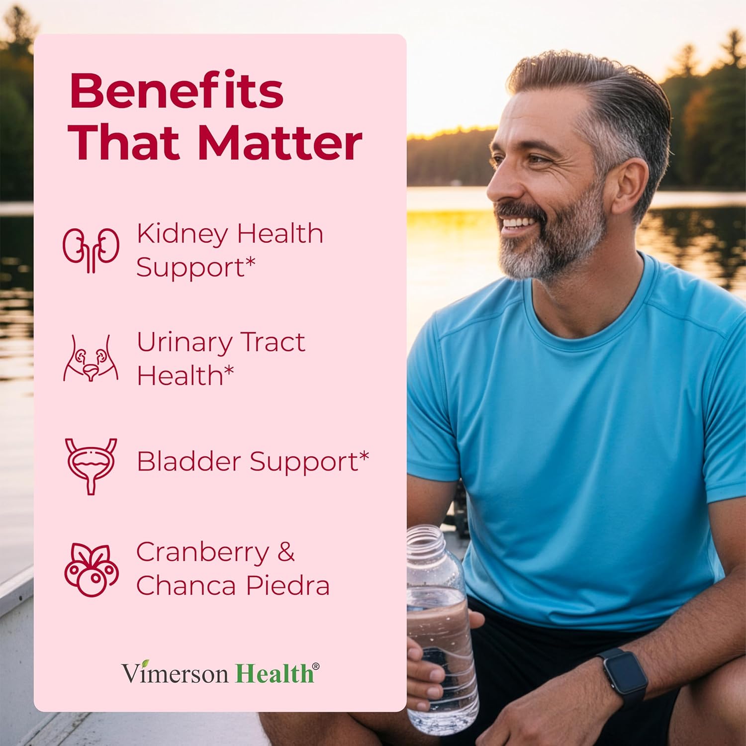 Ultra Kidney Cleanse Detox & Repair with Astragalus Root, Chanca Piedra, Cranberry Extract 30% & Stinging Nettle – Kidney Support Supplement for Bladder & Urinary Tract Health, 60 Cranberry Pills