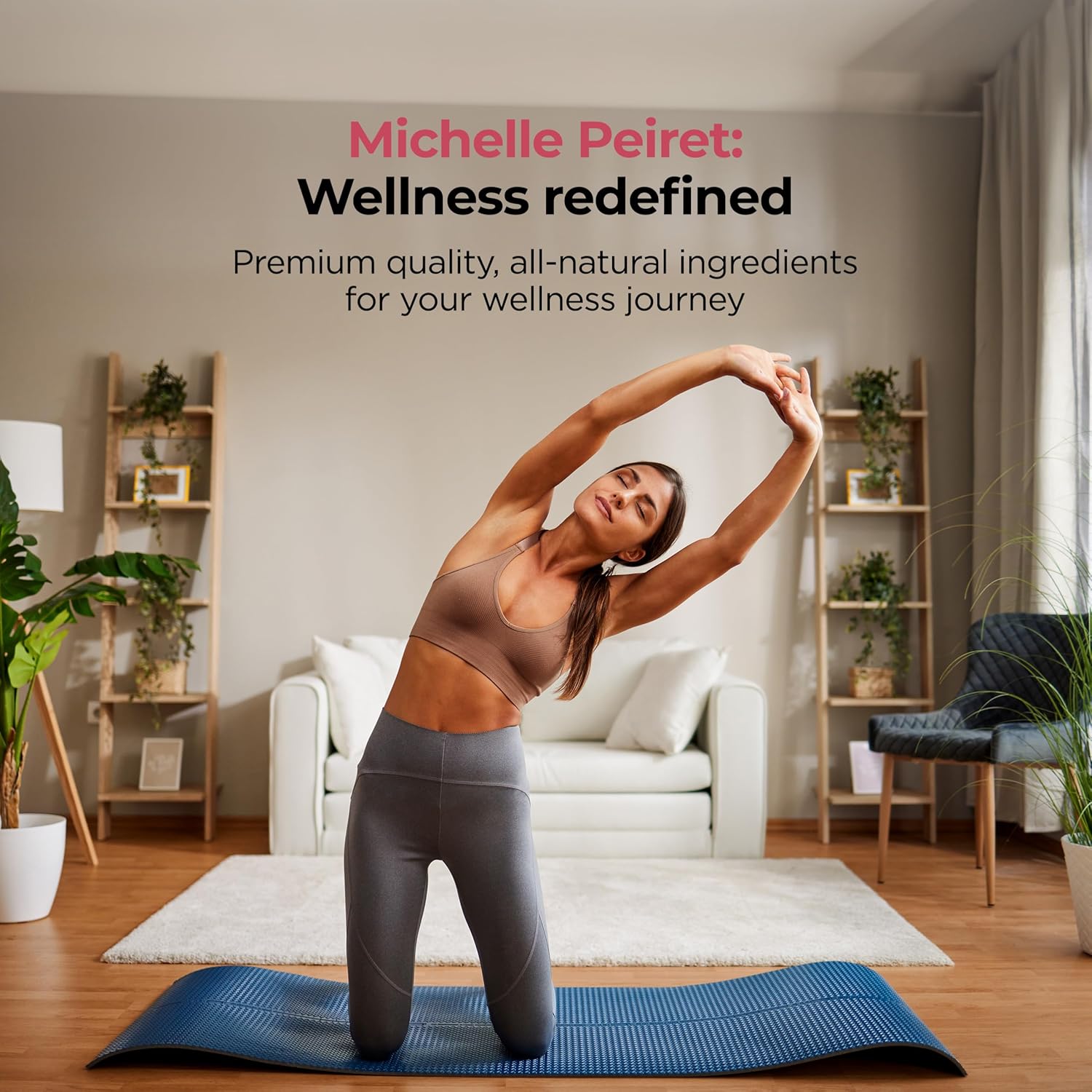 Michelle Peiret Herbal Tea for Women | Organic Green Tea with Tulsi, Shatavari, Fenugreek, Rosehips, Fennel, Chamomile & Raspberry Leaf | Hormonal Wellness, Energy, Mood & Vitality | Strawberry Flavor | 15 Natural Tea Bags