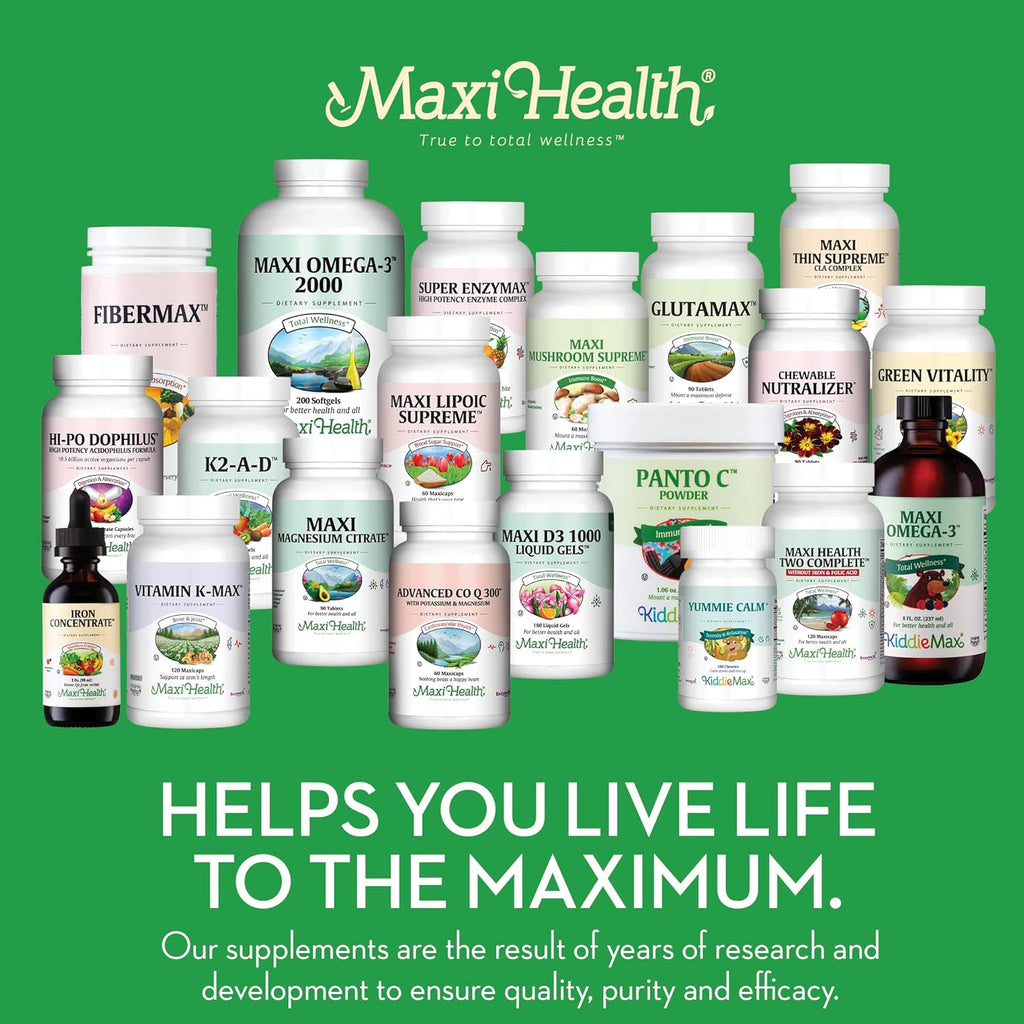 Maxi Health Women's Organic Evening Primrose Oil Capsules 1500mg - EPO Gamma Linolenic Acid Supplement - PMS & Hot Flashes Menopause Relief - GLA Hormonal Acne Supplements (90 Count)