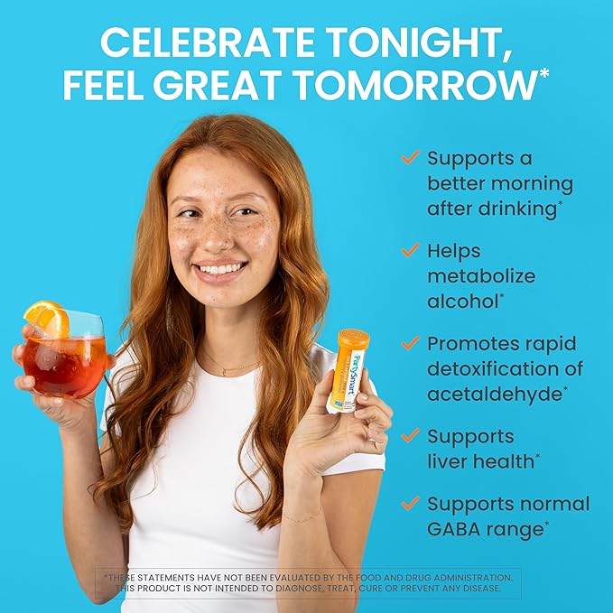 Himalaya PartySmart, 12 Capsule Tube - Alcohol Breakdown Liver Support for a Better Morning After Drinking - Plant Based, Vegan, Non-GMO, Gluten Free, Clinically Studied (Pack of 2)
