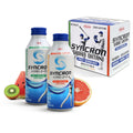 Syncron Post Workout Sports Drink Endorsed by Shohei Ohtani, Sugar Free Electrolyte Hydration, Taurine, L Arginine, BCAAs for Athletes, Watermelon Kiwi & Grapefruit Flavors, Variety 6 Pack, 16 oz