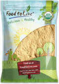 Food to Live Organic Maca Powder, 8 Pounds – Gelatinized, Non-GMO, Kosher, Vegan, Bulk