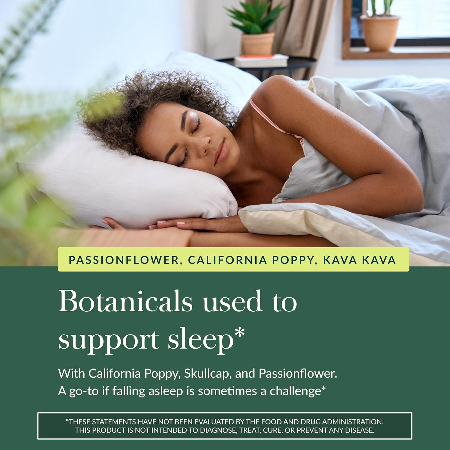 Gaia Herbs Sound Sleep - Natural Sleep Support to Promote Calm & Relaxation - with Valerian Root, Passionflower & More - 60 Vegan Liquid Phyto-Capsules (20-Day Supply)