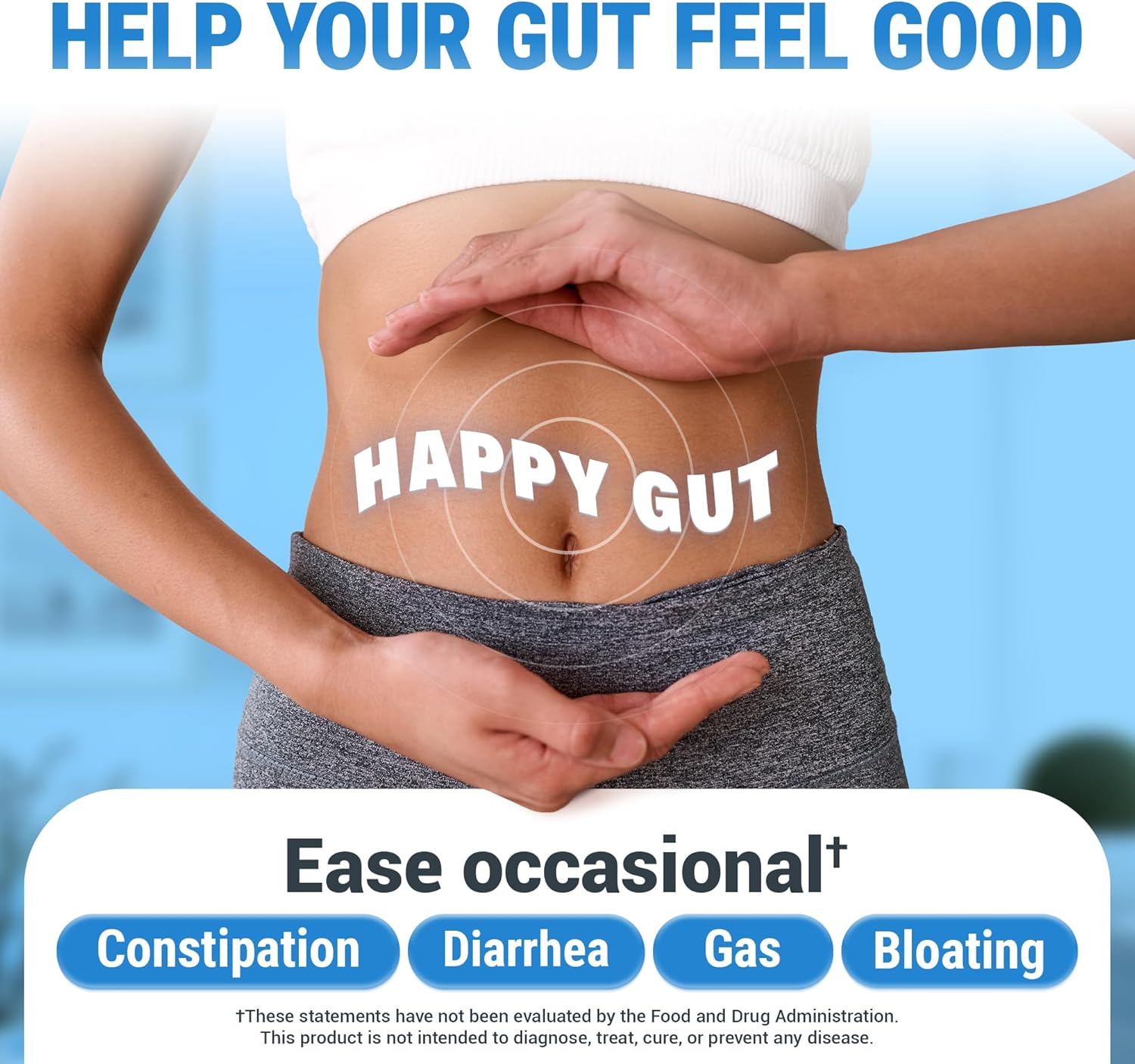 Dr. Berg Probiotic Supplement (60 Billion CFUs) - Helps Ease Occasional Constipation, Diarrhea, Gas & Bloating* - Pre and Probiotics for Digestive Health - 30 Probiotic Capsules