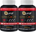 Qunol CoQ10 100mg Softgels, Ultra CoQ10 100mg, 3x Better Absorption, Antioxidant for Heart Health & Energy Production, Coenzyme Q10 Vitamins and Supplements, 4 Month Supply, 60 Count (Pack of 2)