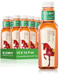 ORIENTAL LEAF Unsweetened Iced Tea – Bottled Black Tea, 16.9 FL oz bottles (Pack of 15), Brewed Tea Drinks, Sugar Free, 0 Calories