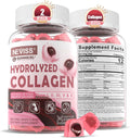 Sugar Free Collagen Peptides Gummies for Women & Men, Hydrolyzed Multi Collagen Type I II III V & X, with 5000IU Vitamin D3 & Biotin Keratin for Skin Hair Nails, Collagen Supplement Gummy, 120Cts