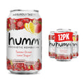 Humm Kombucha Strawberry Lemonade, Organic, Vegan & GMO Free (12 Pack)