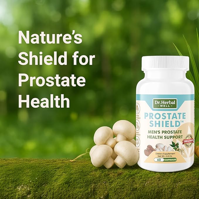 Prostate Shield – Clinically Tested Immune-Boosting 100% Natural No Added Vitamins Minerals or Sugar