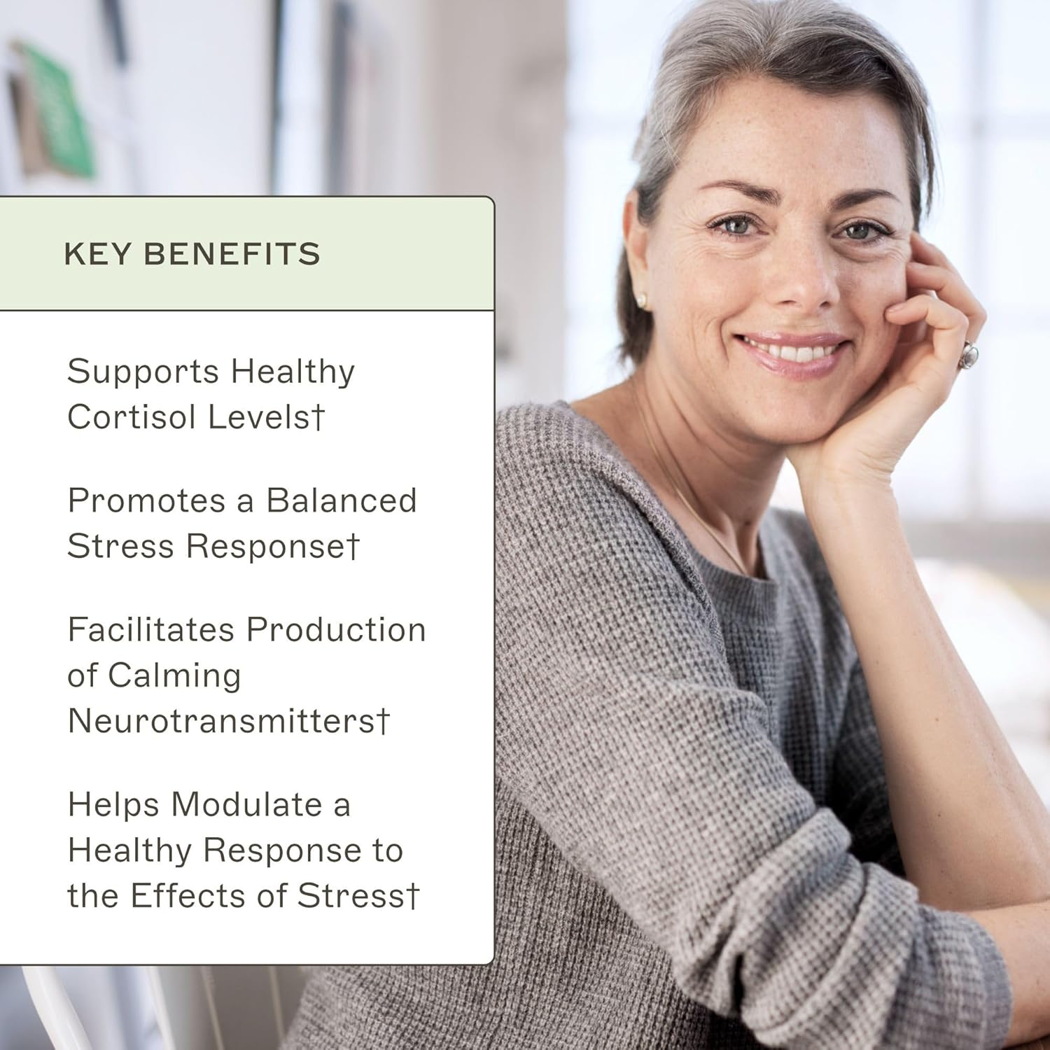 Amy Myers MD ZenAdapt Supplement - Supports Stress Relief & Cortisol Balance - Adaptogenic Blend with Pea, Saffron & Holy Basil - 120 Capsules