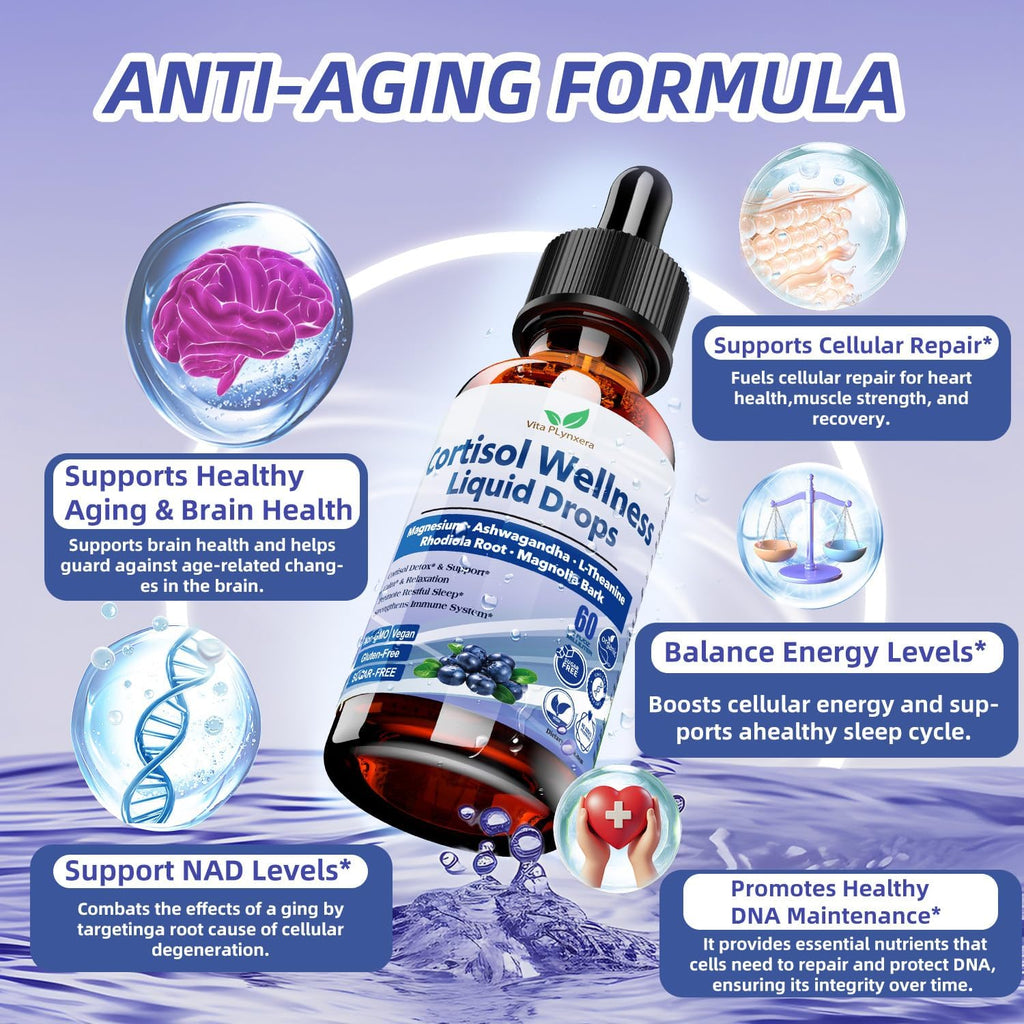 NAD Supplements for Women & Men, NAD Nicotinamide Riboside Resveratrol 900mg & Quercetin, Niacin, Collagen, Biotin, Liquid NAD Plus Supplement NR900 For Anti-Aging Skin Energy Longevity Focus Brain