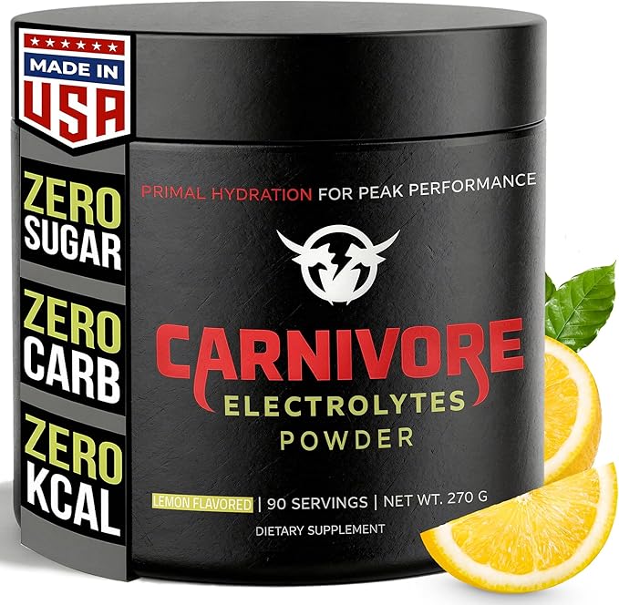Keto Electrolytes Powder - Premium Hydration for Balanced Support and Optimal Energy - Zero Sugar, Zero Calorie Electrolyte Powder for Daily Use - 90 Servings (Lemon Flavored)