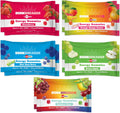 SaltStick Energy Gummies with Electrolytes, 10 Pack Variety Pack, Easy to Chew Electrolyte Gummy, Energy Chews That Taste Great. 10 Packs, 80 Gummies