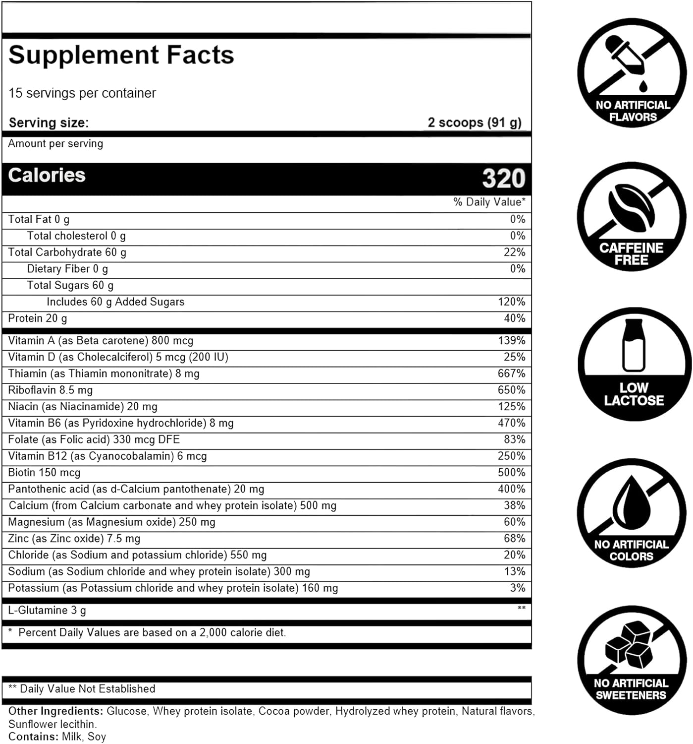 FIRST ENDURANCE Ultragen Workout Recovery Drink Powder, Protein Mix, Boosts Energy, Accelerates Recovery | Vanilla, 15 Servings