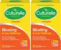 Culturelle Bloating & Gas Defense, Digestive Enzymes & Probiotics for Digestive Health, 30 Capsules, Supports Occasional Indigestion & Discomfort (Pack of 2)