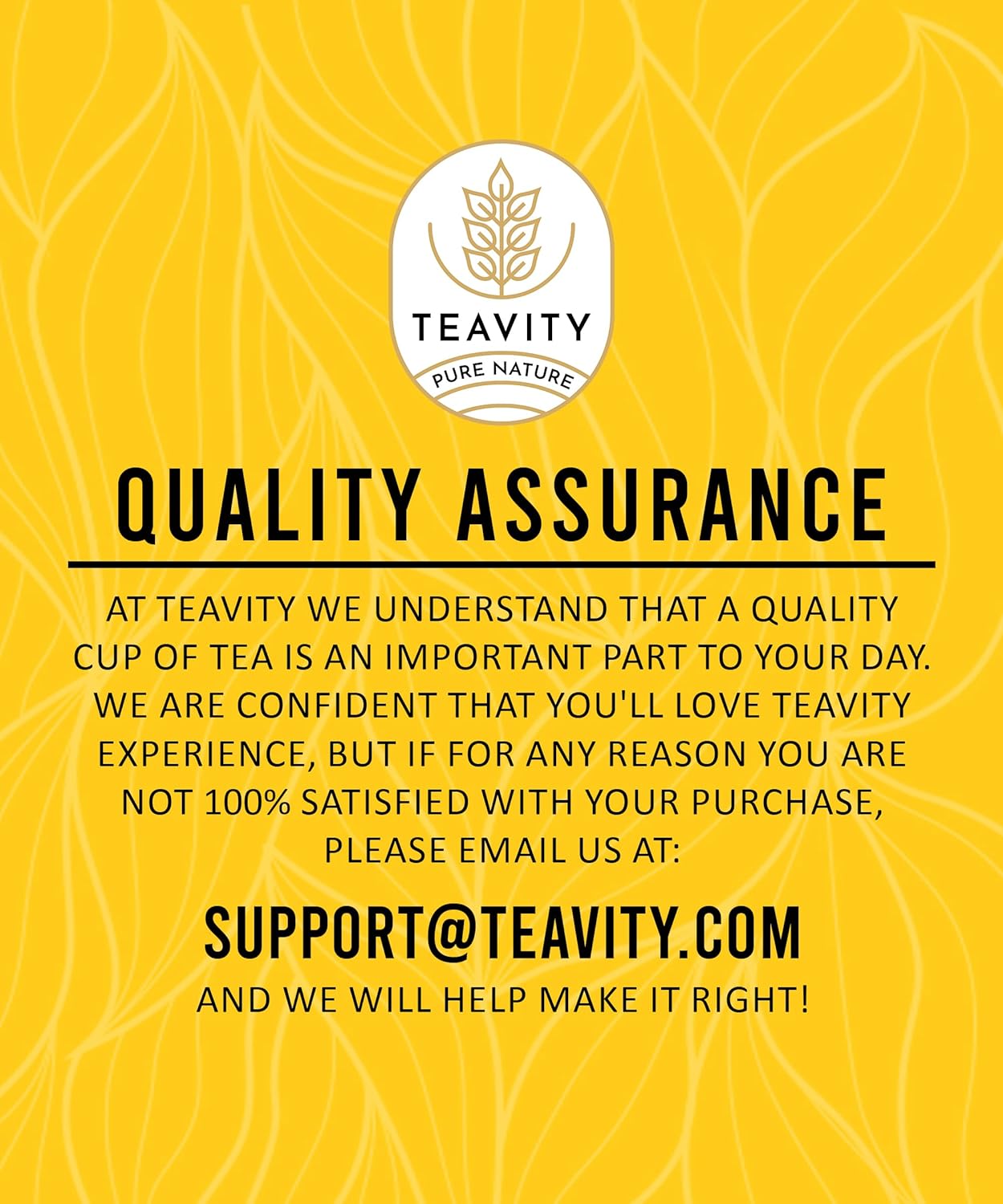 Organic Chai Black Tea Pods for Keurig Naturally Caffeinated by Teavity (24 Tea Pods)