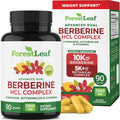 Berberine Supplement 1300mg per Serving- 97% Tested Ultra High Potency Berberine HCl with Ceylon Cinnamon, Bitter Melon & Gymnema, 10:1 Extract Berberis Supplements, Weight Management, 90 Veggie Caps