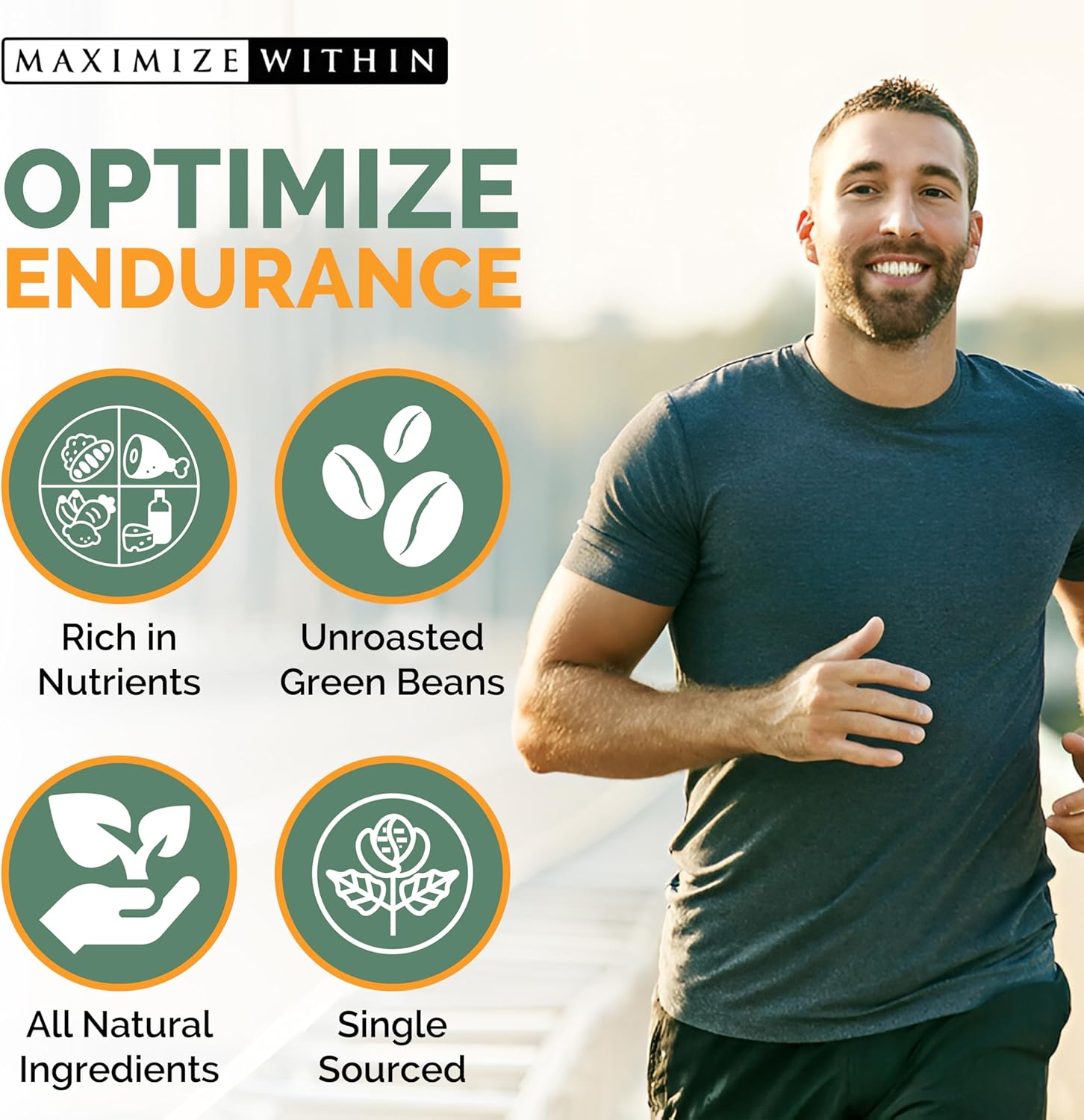 Maximize Within Green Coffee Bean Extract, 60 ct