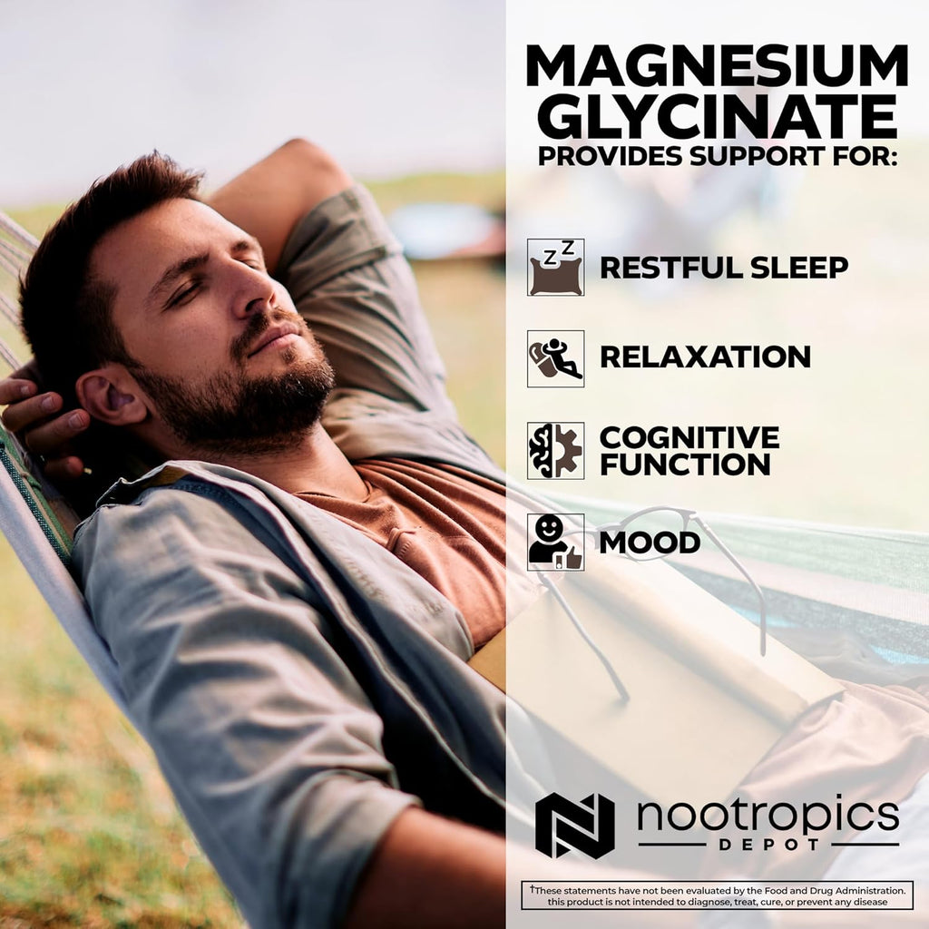 Magnesium Glycinate Capsules | 360 Count | Mineral Supplement | Magnesium Supplement | Supports Heart, Muscle, Nerve, and Bone Health
