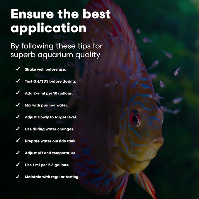 Brightwell Aquatics NeoTiger KH+/GH+ Mineral Supplement Balances Hardness in RO/DI Water with Calcium Magnesium Potassium Sodium for Shrimp Fish Planted Aquariums, 250 ml