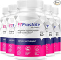 (5 Pack) EZ Prostate Supplement, EZ Prostate Capsules, EZ Prostate Pills, EZ Prostate, EZ Prostate Pills for Men, EZprostate Supplement for Men, EZ Prostate Advanced Formula, 300 Capsules for 5 Months