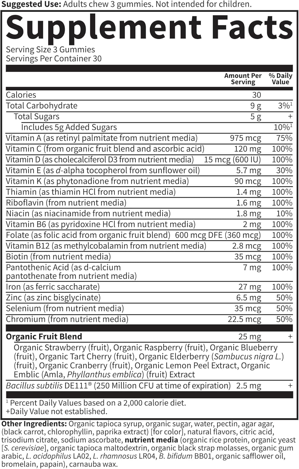 Essential Prenatal Gummy Vitamins for Women with Iron: Folate, Biotin, D3 & B12 + Probiotics for Digestion, Vitamin Code Multivitamin, Non-GMO, Gluten-Free, 90 Cherry Lemonade Gummies, 30 Day Supply