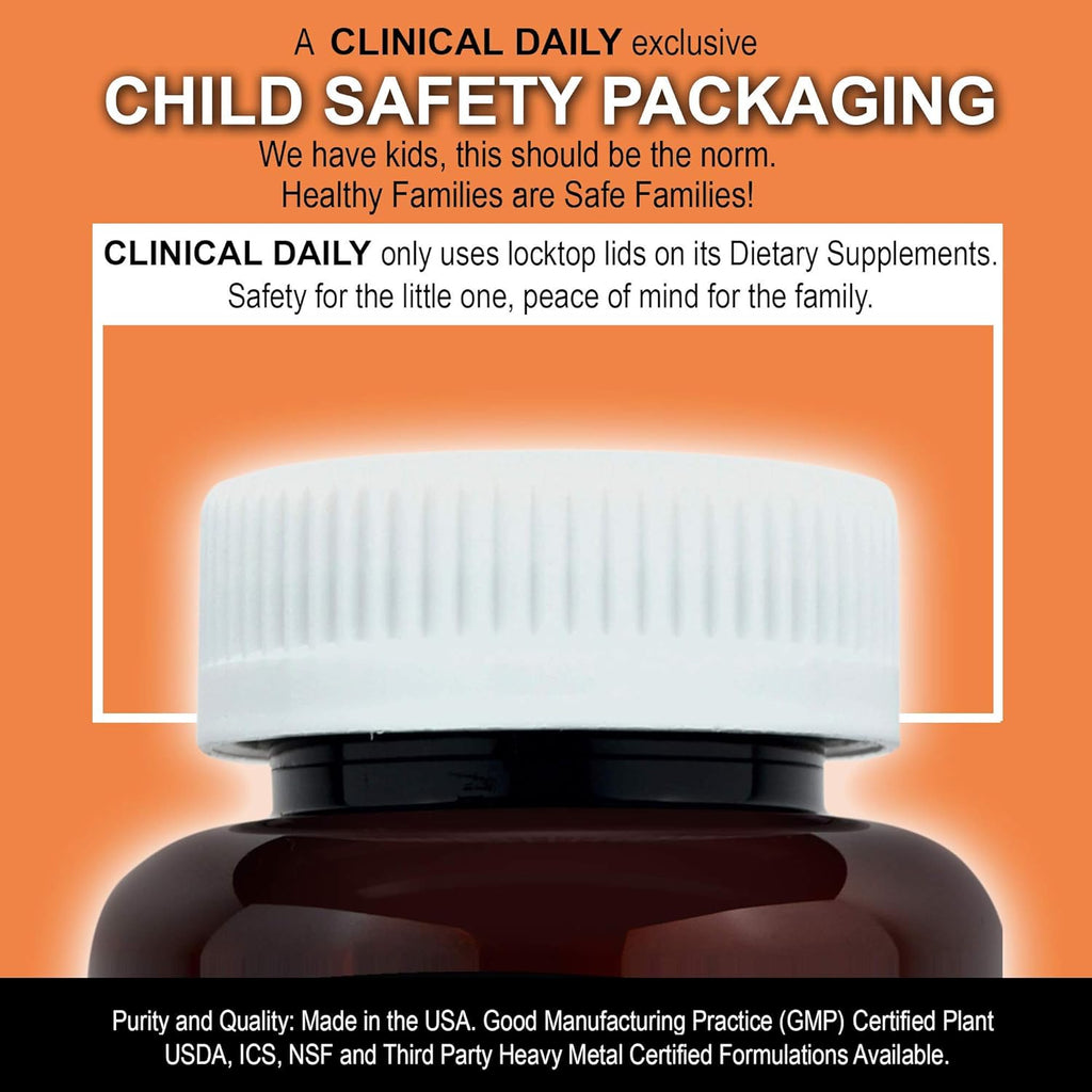 Clinical Daily Complete Kids Multivitamin Daily Gummy Supplement for Brain, Vision, Bone and Immune Health. Vitamins A, C, E,D,B6,B12, Folate, Biotin, Essential Minerals. 90 Gluten Free Yummy Gummies