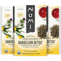 Numi Organic Dandelion Detox Tea, 16 Tea Bags (Pack of 3), Dandelion, Nestle, and Milk Thistle, Caffeine Free